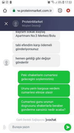 Proteinmarket.com.tr 'den Donanım Haber'e Özel 25TL İNDİRİM KOD: ( donanimhaber25 )