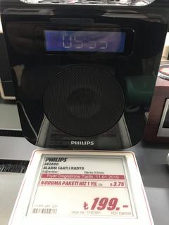 Philips ae2600 alarm saatli radyo 139 tl