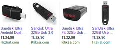  32 Gb Usb 3.0 Sandisk 29 Tl (Kargo Bedava) YANIYOR!!