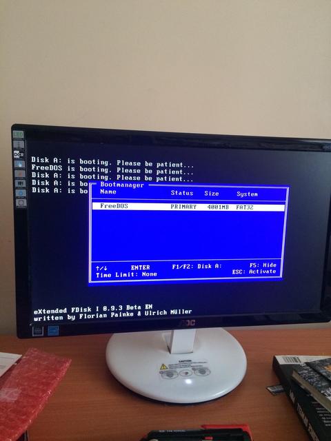 Yeni Harddisk'e Format Atamıyorum