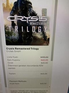 Crysis Remastered Trilogy [PS4 ANA KONU] - TÜRKÇE