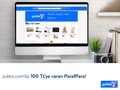 Paraf ile yukko.com’da 100TL’ye Varan ParafPara!