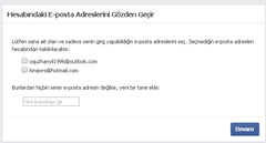  Biri Facebook Hesabınıza Giriş Yapmış Olabilir Sorunu!!