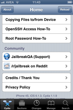  iOS 6.1.3/6.1.4/6.1.5/ Untethered Jailbreak Yayınlandı!!!