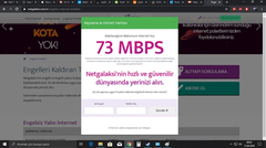 Türknetin veremediği vdssl hızım