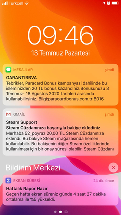 Garanti Steam, Youtube Premium, Spotify, iTunes, Aral Game, Playstation Kampanyası