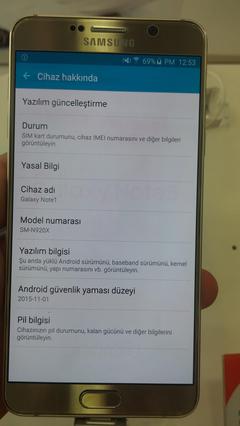 SAMSUNG GALAXY NOTE 5 [ANA KONU] 