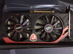 SATILIK TERTEMİZ MSI GeForce GTX750 Ti TwinFrozrGaming 2GB ( KUTULU)