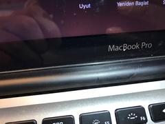  ARAS İLE GÖNDERDİĞİM MACBOOKUMUN HALİ