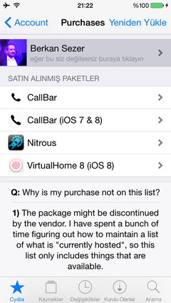 iOS 8.3 Jailbreak ve Cydia Kullanımı