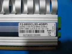  G.skill [PI] DDR2 2x2gb 1100Mhz CL5 1.9v kit kullanıcı incelemesi.