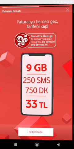 Faturasız Vodafone Kampanyalar ve Paket Tavisyeleri [ANA KONU]
