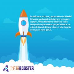 ★ Booster ★ ile Organik %350 Takipçi Artışı! Detaylı Filtremeler ile Alanında Tek! Açılışa Özel 35TL