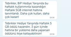 Bip Hediye Avı!