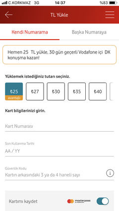 Vodafone Yanımda 20 Lira Yükleme Devam Ediyor 
