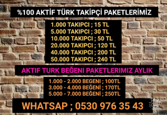 İNSTAGRAM TAKİPÇİ