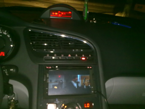 PEUGEOT 5008 7' MULTİMEDIA DVD PROJESİ