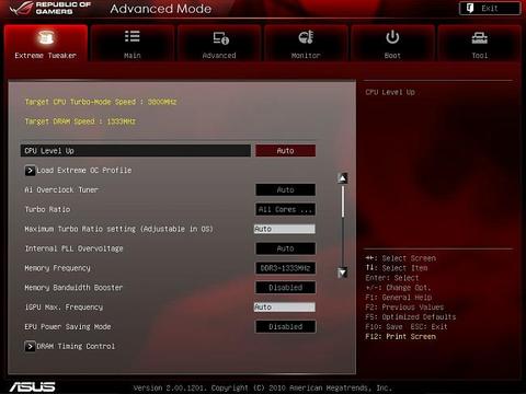 Asus Maximus IV Gene-Z Bios