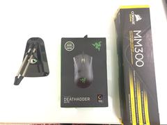 Razer Deathadder ELITE RGB alana Corsair MM300 Extended + Mouse BUNGEE HEDİYE @SATILDI