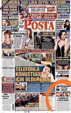 Neden Posta gazetesi! ALMAMALIYIZ?