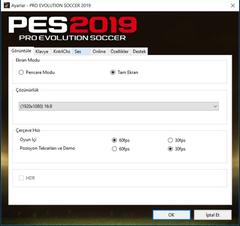PES 2019 PC Sistem Gereksinimleri
