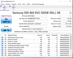 [SATILIK] SAMSUNG 860 EVO 500GB