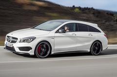  Mercedes CLA ve CLA 45 AMG Shooting Brake