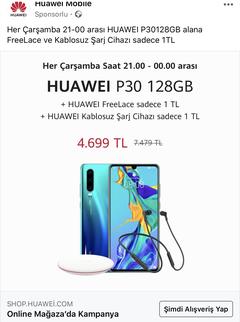 Huawei 200 TL İndirim Kodu