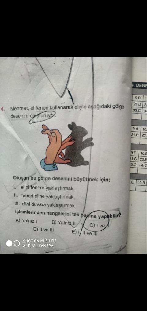 El feneri gölge
