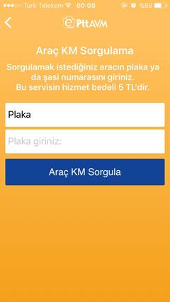 Km bilgisi sorgulama