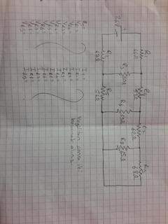  seri ve paralel bağlı devrede direnç üzerine düşen gerilim ve akım hakkında bir soru