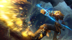  ezreal ve jarvan splash art ları ben çok sevdim