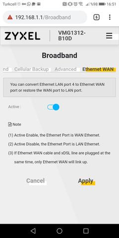 Zyxel VMG1312-B10D Firmware güncelleme (2019 global yeni yazılım çıktı )