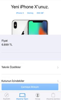 İPHONE X 256gb 5,492 TL HEPSİBURADA SICAK FIRSAT 