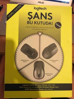 Logitech - Şans bu kutuda 67tl