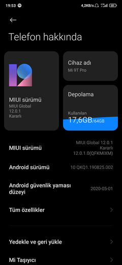 Xiaomi Mi 9T Pro - Ana Konu