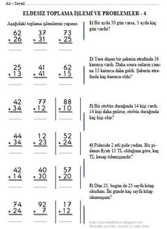 İLKOKULLAR İÇİN ETKİNLİK TEST VE UYGULAMALAR