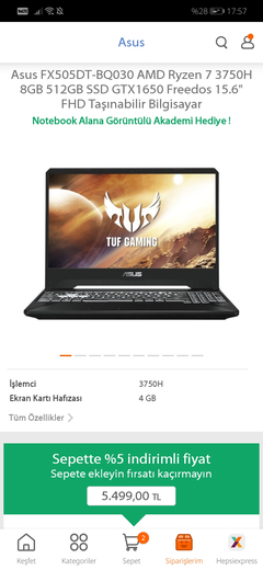 ASUS FX505DD-BQ114 KULLANICILARI KULÜBÜ