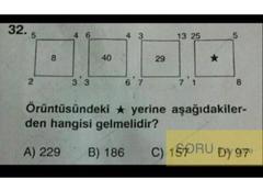 Çözülemeyen 1 soru