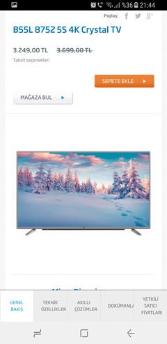 Beko Crystal TV serisi tanıtıldı: 4K UHD, HDR, 65 inç