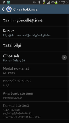 SAMSUNG GALAXY S4 [ANA KONU] (İlk Sayfayı Okuyun!)