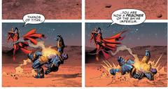 Thanos vs Superman Fist Fight (H2H)