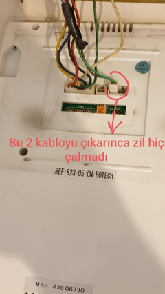 Botech Diafon Zil Sesi Çok Az