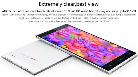 Inew v3 mtk 6582 dort cekirdek 5'