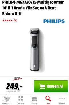 Philips mg7720 249 tl