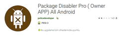  PACKAGE DISABLER PRO APK İNDİR (ROOTSUZ RAM KULLANIMINI CİDDİ ORANDA AZALTABİLİRSİNİZ)