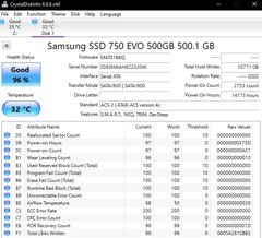 Samsung SSD 750 Evo 500GB