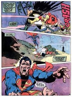  superman vs shazam(captain marvel)