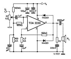  tda 2030 amplifikatör devresi sorun