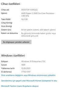 Windows 10 Enterprise LTSC 2019 Sürüm 1809 deneme sürümünde etkinleşme sorunu.